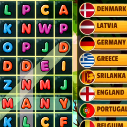 Word Search Countries