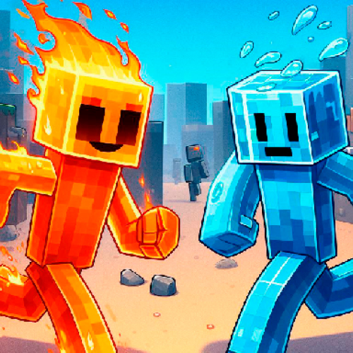 Fire and Water Stickman