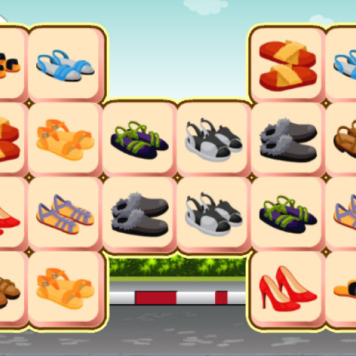 Girls Sandals Mahjong