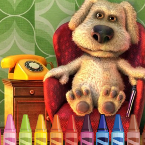 Talking Ben Coloring