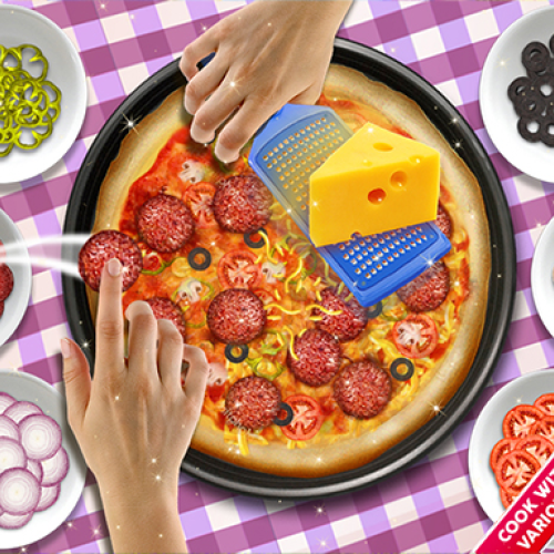 Kids Pizza Chef Cooking Game - Girls Cooking Game