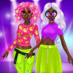 Princess Incredible Spring Neon Hairstyles