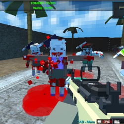 Pixel blocky Combat The SandStorm
