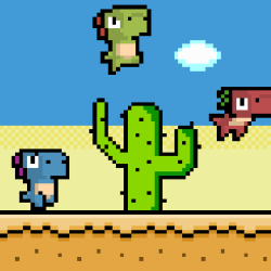 Pixel Dino Run