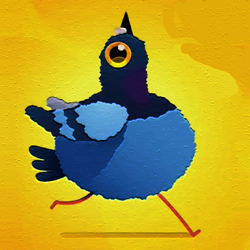 Cartoon Pigeon Jigsaw