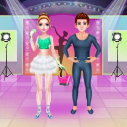 Ballerina Dancer Beauty Salon