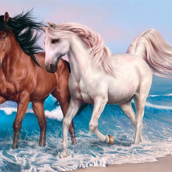 Animals Jigsaw Puzzle - Horses
