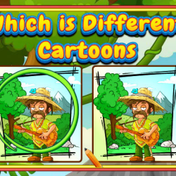 Which Is Different Cartoon