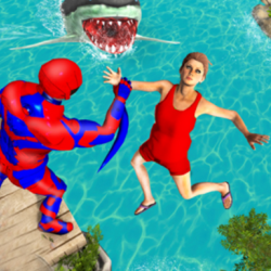 Superhero Police Speed Hero:Rescue Mission