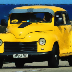 Cuban Taxi Vehicles