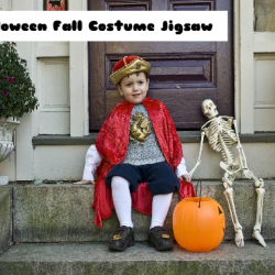 Halloween Fall Costume Jigsaw