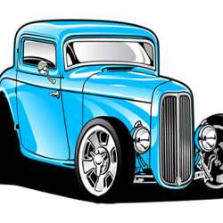 Hot Rod Coloring