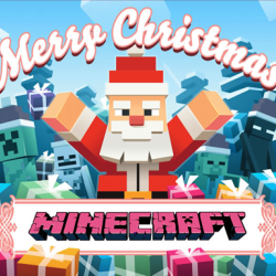 MineCraft Christmas Jigsaw  Puzzle