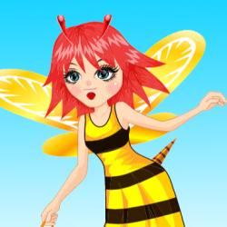 Bee Girl Dress up