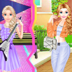 Sisters Street Style VS Stage Style