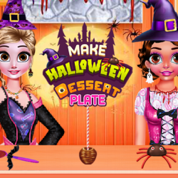 Make Halloween Dessert Plate