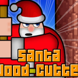 Santa Wood Cutter