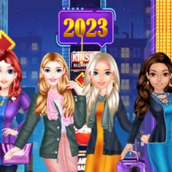 Fashion Girl New Year Eve