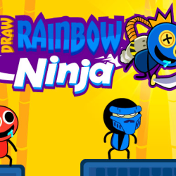 Draw Rainbow Ninja