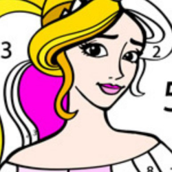Princess Color Number