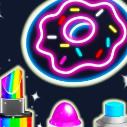 Kids Glow Paint Game