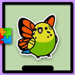 Cute Budgie Puzzle