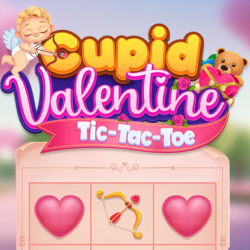 Cupid Valentine Tic Tac Toe