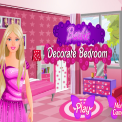 Barbie decorate bedroom