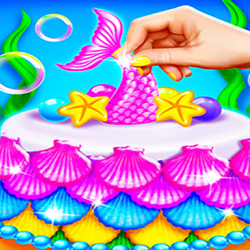 Mermaid Glitter Cake Maker