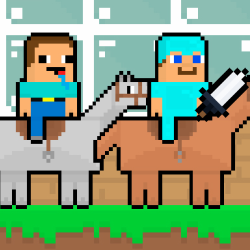 Noob vs Pro HorseCraft