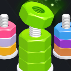 nuts puzzle:color sort