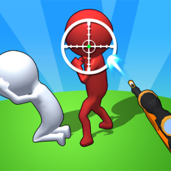 Stickman Sniper Western Gun