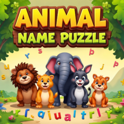 Animal Name Puzzle