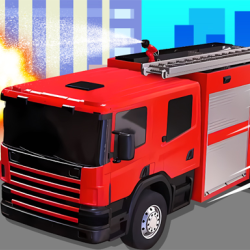 Fire Truck Rescue Driving