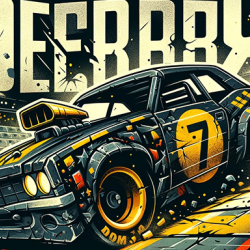 Demolition Derby Car 3d