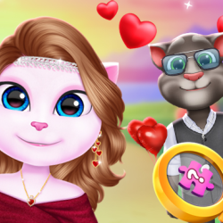 Kitty Couple Lovely Valentine