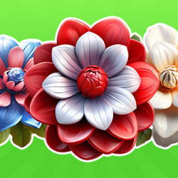 Merge Flowers in 2D!
