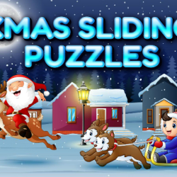 Xmas Sliding Puzzles