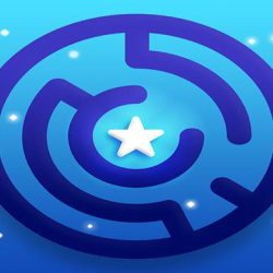 Mazy Maze ⭐ Labyrinth Puzzle: (Rotate the Maze!)