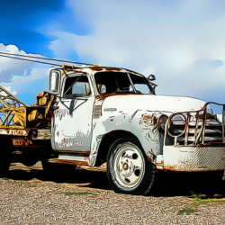 Rusty Trucks Jigsaw