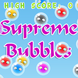 Supreme Bubbles