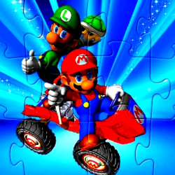 Mario and Yoshi Jigsaw