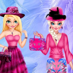 DRESSUP BFF FEATHER FESTIVAL FASHION