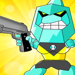 Alien Transform Battle Diamondhead Game