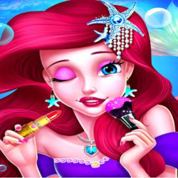 Mermaid Princess Makeup - Girl Fashion Salon game