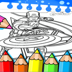 Captain America Coloring