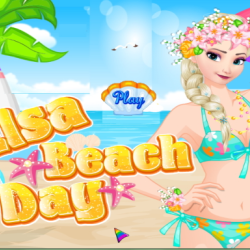 Elsa beach day