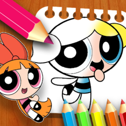 The Powerpuff Girls Coloring Book