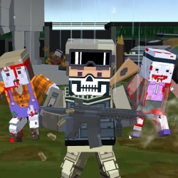 Pixel multiplayer survival zombie