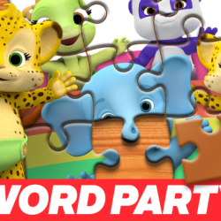 Word Party Jigsaw Puzzle